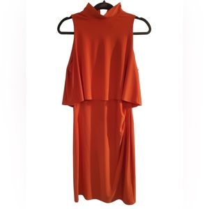 Orange Ralph Lauren Size 10 dress